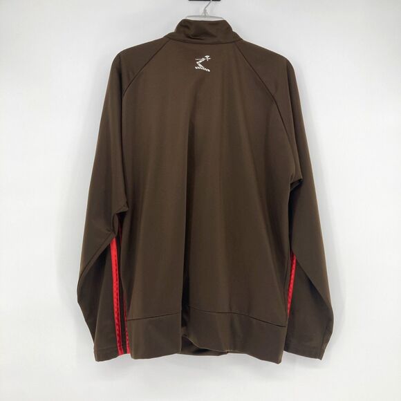 Vintage Hennessy Track Jacket Mens XL Retro Stripe Logo Streetwear Hip Hop - Picture 2 of 11